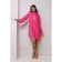Dress shirt female looklikecat, size 52, pink color