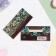 Money envelope "Congratulations!" Cutting, embossing, blue flowers