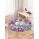 The tablecloth “Spring mood”, round, oxford, elastic band, size 120x120 cm, diameter 75-100 cm