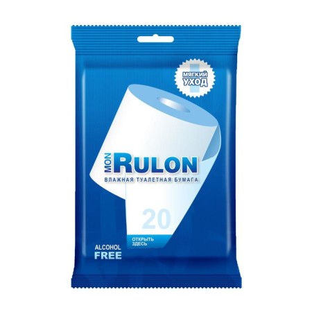 Wet toilet paper Mon Rulon, 20 pcs.