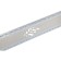 Bar for the cornice “leaf”, height 7 cm, length 25 m, silver color, white ashes