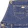 Denim jumpsuit for boys, height 92