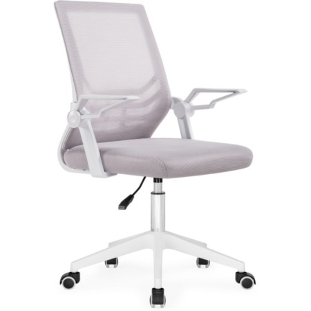 Computer chair Arrow mesh, white/gray 62x62x96 cm