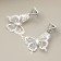 Earrings “Tenderness in each moment”, 2.5 x 4 cm