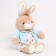 Soft toy "Little Friend", bunny in a dress and a blue blouse