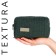 TEXTURA lightning cosmetic bag, green color