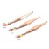Vertical spin "Yaman" killer with a tee, size 40 mm, 3.5 g, color copper
