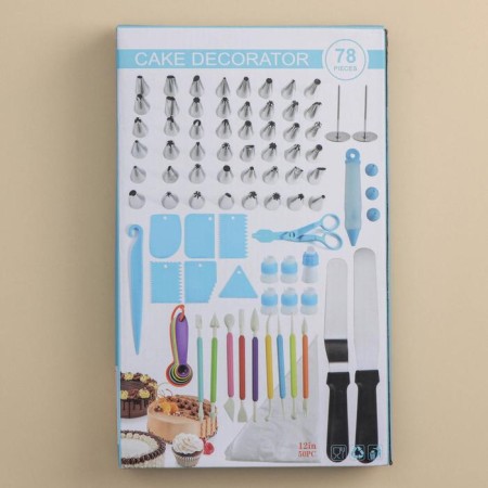 Confectionery set, 78 items, color mix-13