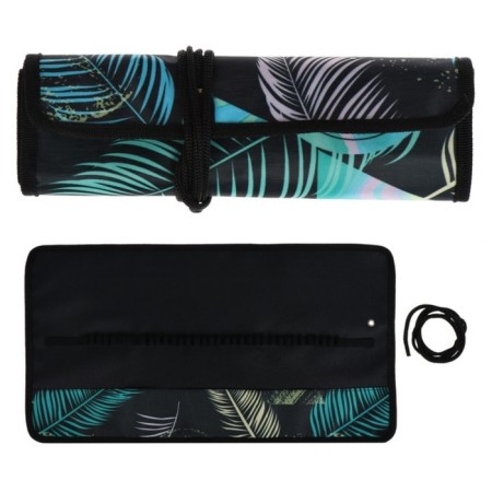 Penal soft twist, 220 x 430mm, on lacing, 37 items, PNSh-1 "neon feathers"