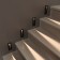 Elektrostandard, STEP 8 LED 2.5 W, 51x50X135 mm, IP65, black color black