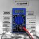 Tundra multimeter, DT-832, ACV/DCV, DCA, 200-2mω, call