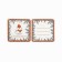 A set of 6 nameplate for gifts "Happiness", 6.5 x 5.1 cm, 6 pcs