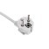 Extension cord Standard 4 nests, 3m, 3x1.0mm², s/h, white rexant