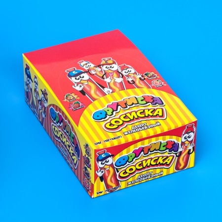 Dessert Zhelynaya "Frutisk sausage", assorted, 12 g-3