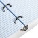 A notebook on the rings of A5 80 sheets in the Calligrata cell "Coopybook. Vivamagenta", plastic cover, offset unit
