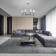 Suspension lamp 8x40W E14, size 86x86x100 cm