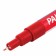 Marker-color (lacquer) 1.0 Brauberg Extra, reinforced nitro-base, alum, red 151964