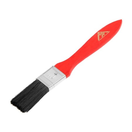 Brush flat scrap, mixed bristles, wooden handle, 1 ", 25 mm-2