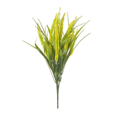 Artificial flower "heather", height 40 cm, yellow color