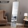 Interior mirror, acrylic, 40 x 150 cm white,