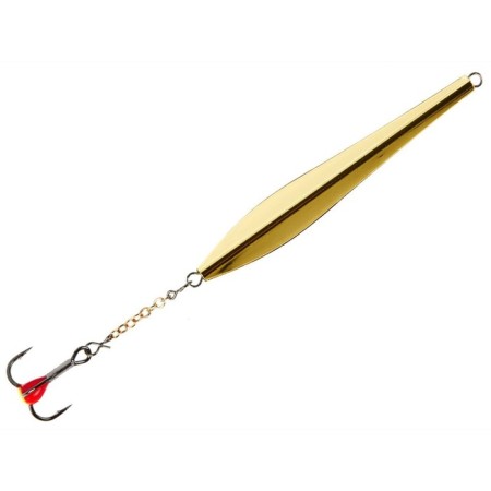 Vertical Winter Lucky John Double Blade with a chain and a tee, 6.5 cm sg blister-3