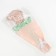 Foil ball 12 “Pink rose on a stick”, mini bouquet