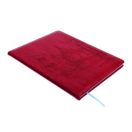 School diary, grade 5-11, PVC City cover, raspberry-3