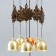 Wind Music Metal "Spiral. Lotuses" 5 bells 46 cm