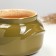 Ceramic potted pot "Novarussa" No. 5, 0.5l / 14x12cm, oasis
