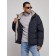 Sports Bologna male winter, size 54, dark blue color