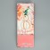 Package Gift Laminated for a bottle, packaging, "March 8", flowers, 13 x 36 x 10 cm