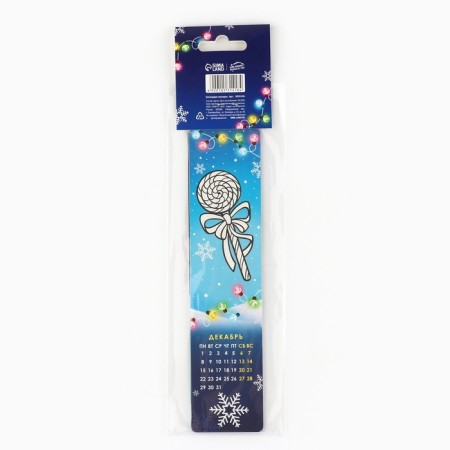 Calendar bookmarks, "Traditions", set 6 pcs, 6 x 13 cm-4