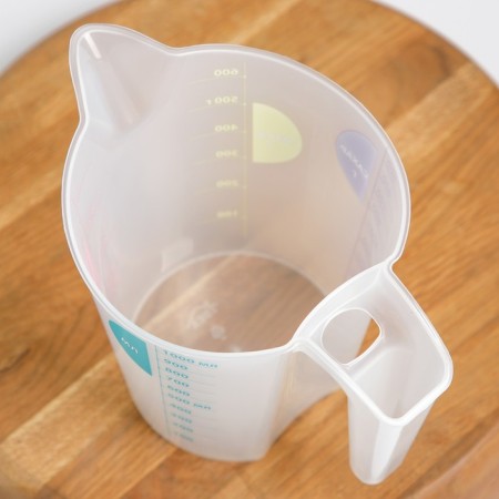 Jug -measured jug, 1 l, the color is transparent-4