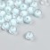 Plastic beads "Blue" glossy set 20 grams d = 0.8 cm