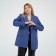 Women's jacket Mist Plus-Size, r.56, blue