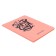 Diary Artificial leather 1-11 grade, 48 sheets, cage, integral cover Silver Lines. Super Girl, foil embossing, rounded corners, colored end