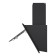 Kitchen hood Homsair Bell 60, 25 m2, 3 modes, black