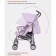 Stroller walking children's Rant Basic "Tango" RA351, folds on a cane, color Sweet Lavender