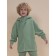 Jacket for boys, height 146 cm, green color