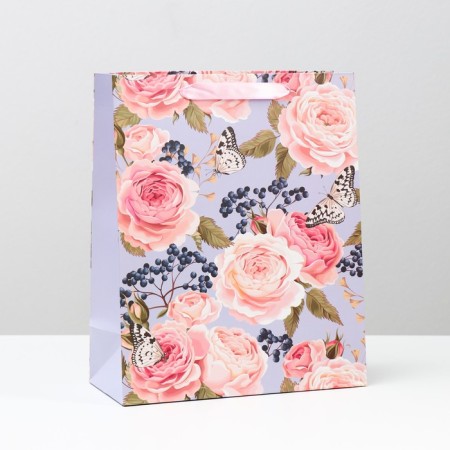 Laminated "Flowering Garden" 26x32x12 package