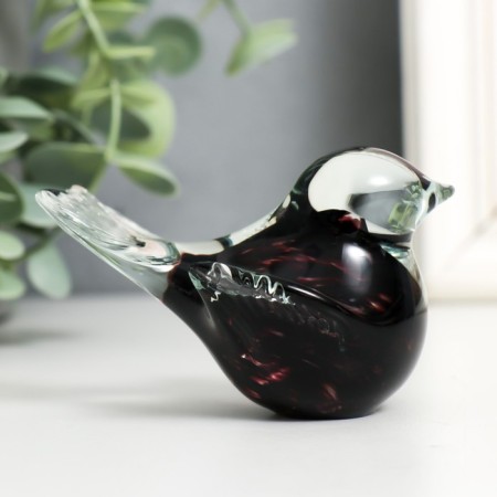 Souvenir Glass in the glass "Bird" 8.5x6x5.5 cm Marg.-3