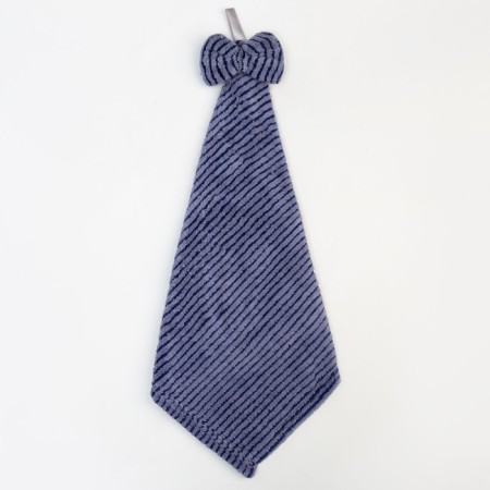 Kitchen towel of the share "Bow" 30*30cm, col. blue, microfiber 100% p/e-1