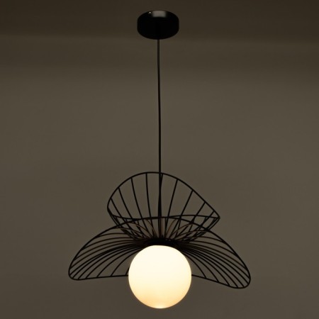 Lamp Bayerlux 2474/1 E27 40W Black 45x45x45-145 cm-2