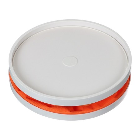 A folding rally bucket, 13 l, orange, without a case-3