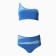 Separate swimsuit, blue color, size 48 (42)