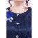 Female jacket, size 52, blue color