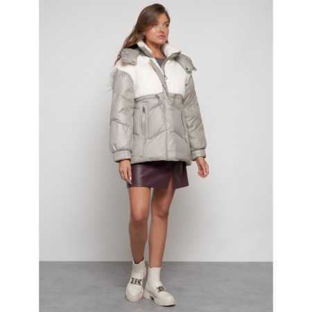 Winter jacket, size 50, light brown color-2