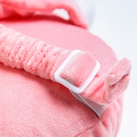 A backpack-pound for the safety of the baby "Bunny", the color is pink-3