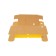 Archive box with A4 Calligrata valve, 100 mm, microgofrotcard, up to 900 sheets, yellow
