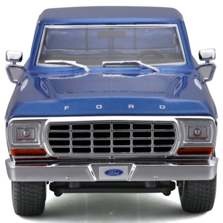 MASTO DIE-CAST 1979 Ford F150 Pick-UP, opening doors, 1:18, brown color-5